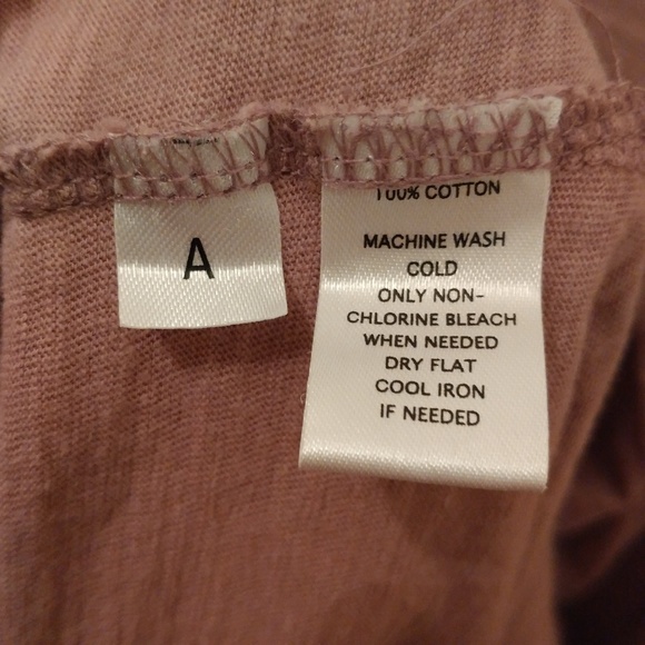 LOFT Deep V-Neck Roll Sleeve T-Shirt XS - Picture 6 of 11